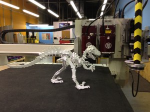 The Heritage Printing & Graphics Custom cut Dinosaur! IMG_1923