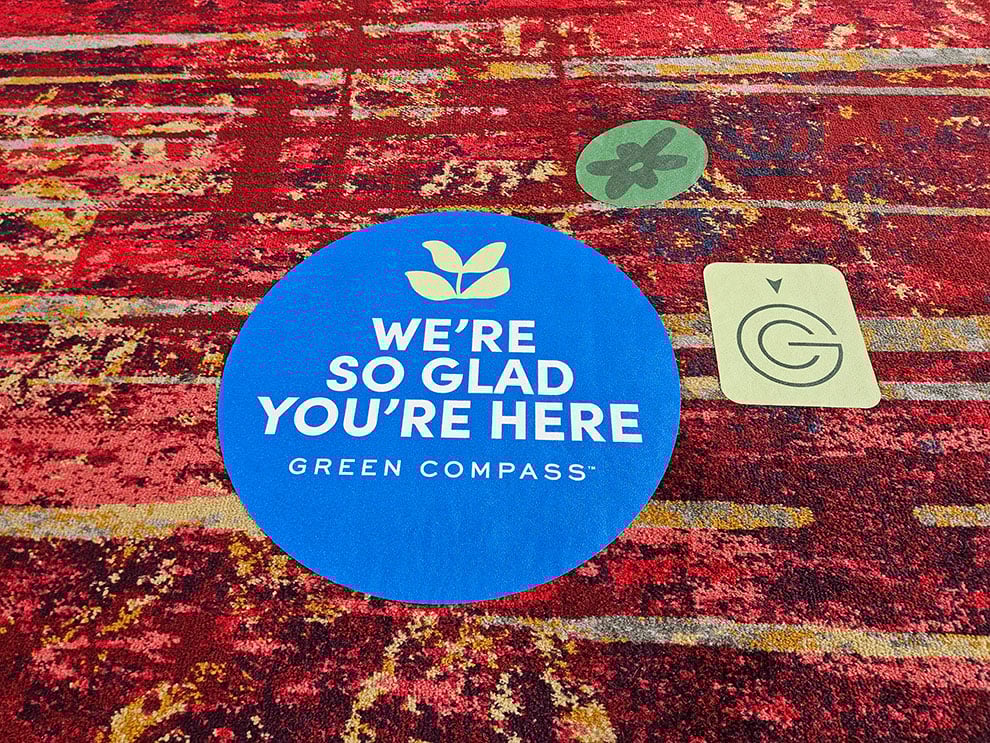 Floor Graphics in Charlotte, NC