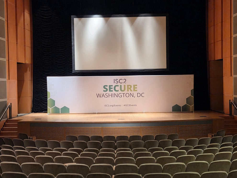 beMatrix frames with printed panel displays for conferences in Charlotte, NC