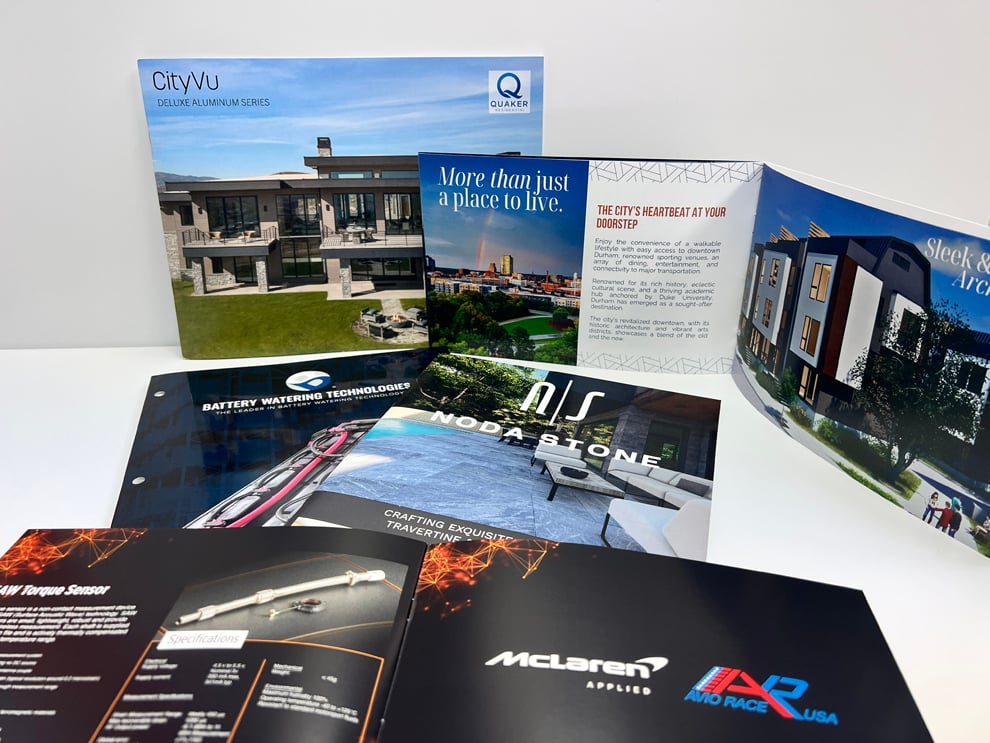 Quick turn custom booklet printing for corporate clients in Charlotte, NC