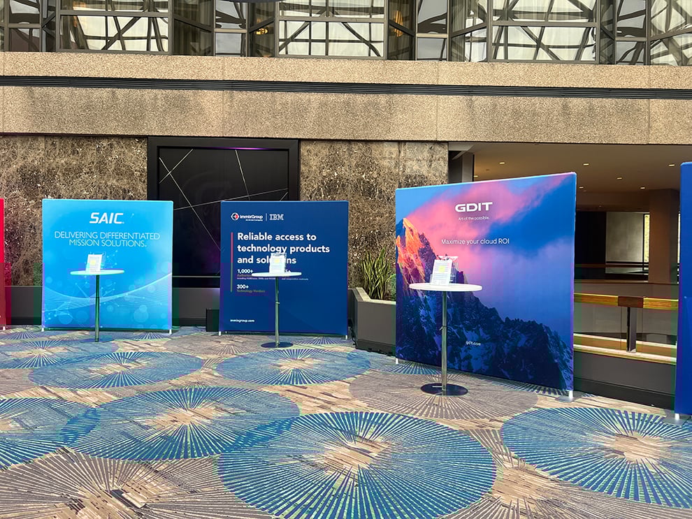 Convention Signs in Charlotte, NC designed and installed for corporate event environments