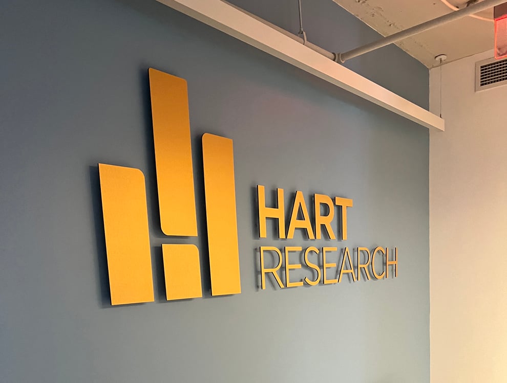 Dimensional Letters in Hickory, NC designed and installed for business interior branding