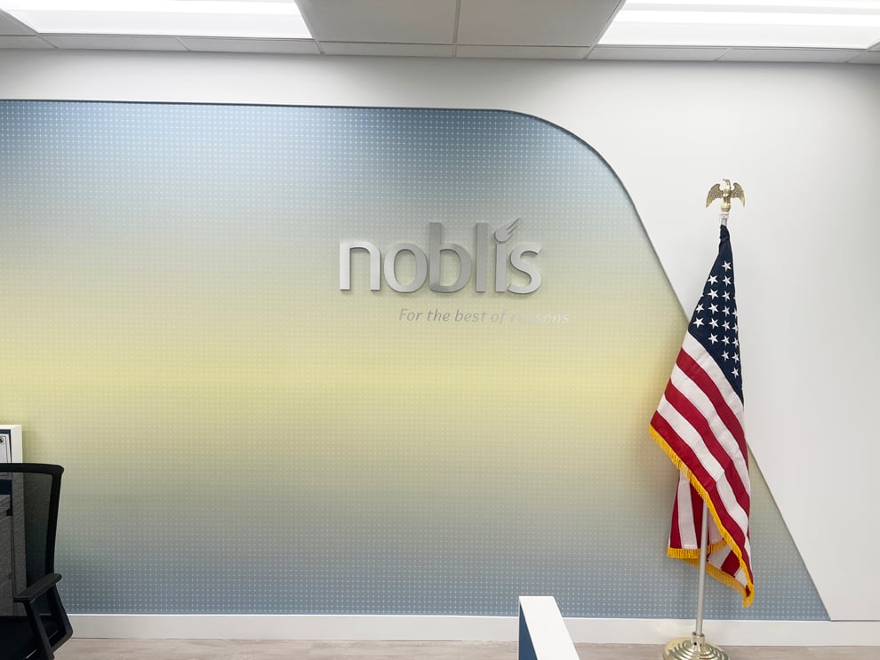 Dimensional Letters in Mooresville, NC designed and installed for branded wall logos and nameplates