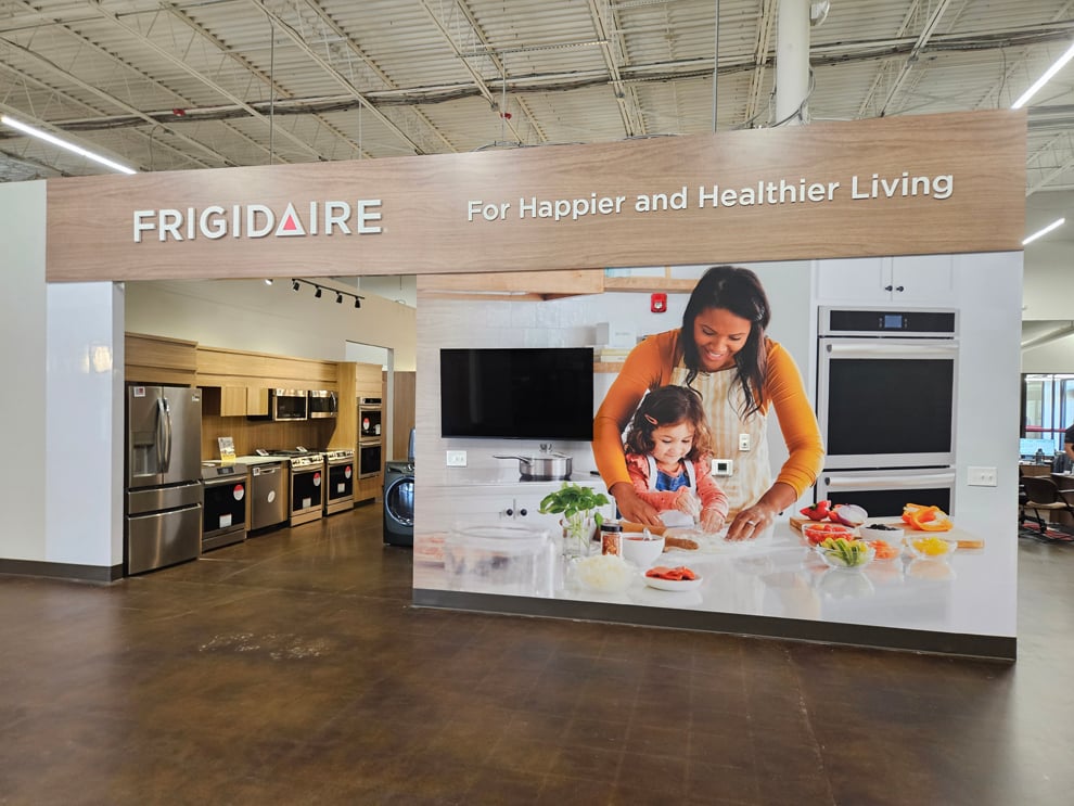 Environmental graphic design for corporate interiors and branding in Charlotte, NC