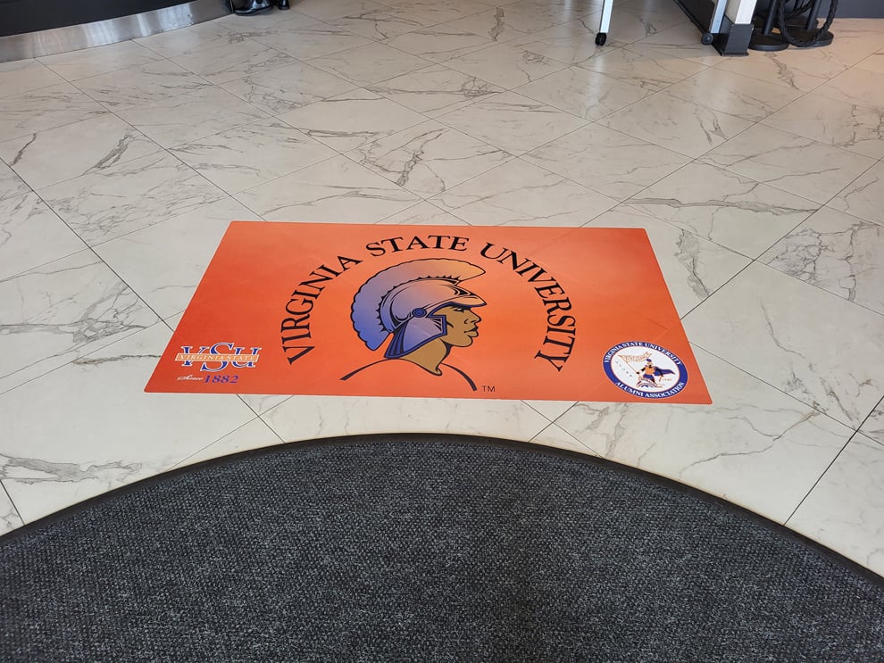 Floor Graphics in Charlotte, NC