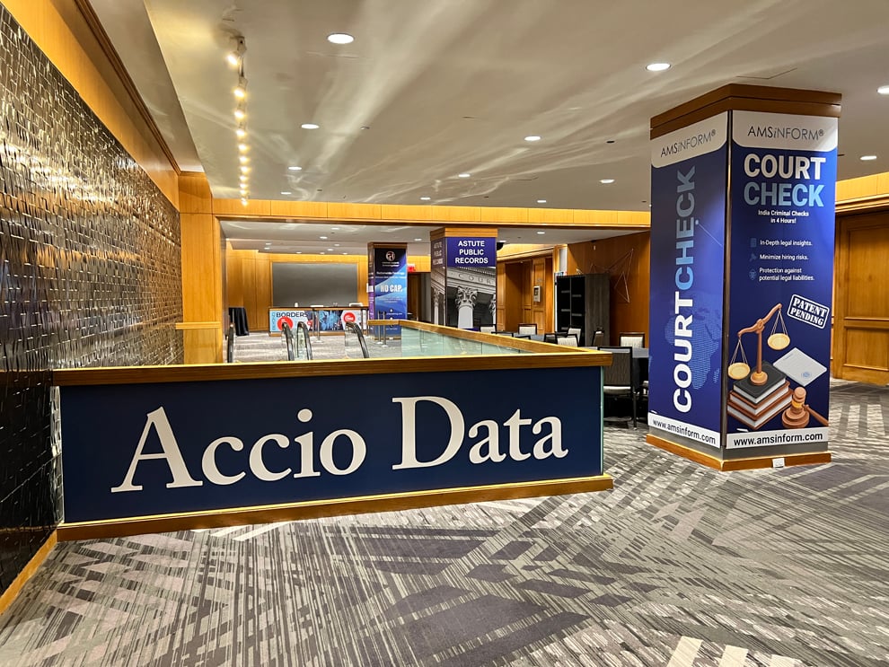 Event environments for business meetings with custom graphics in Charlotte, NC