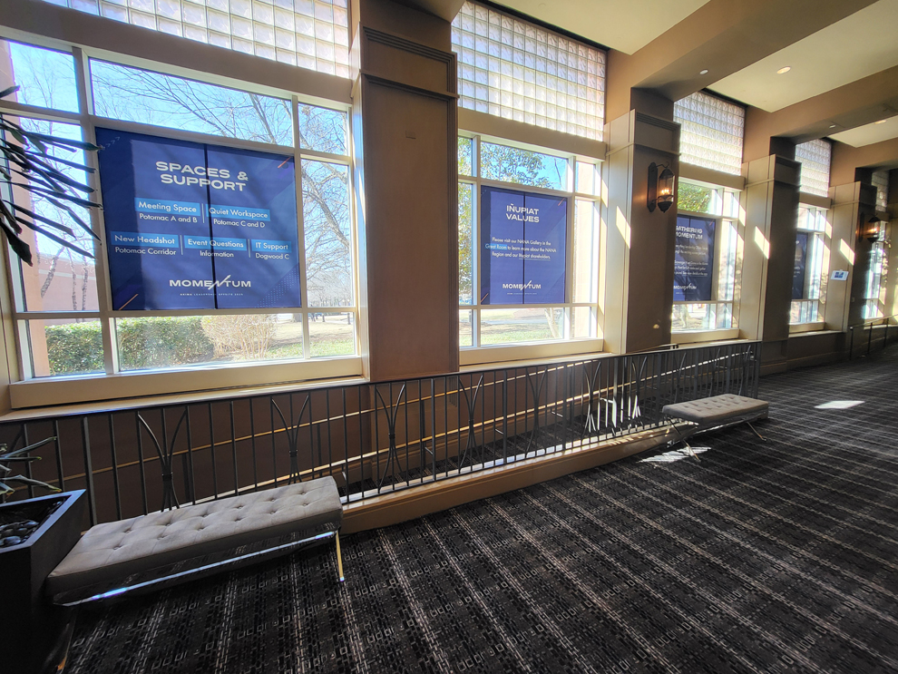 Event environments with modular displays and custom graphics in Charlotte, NC