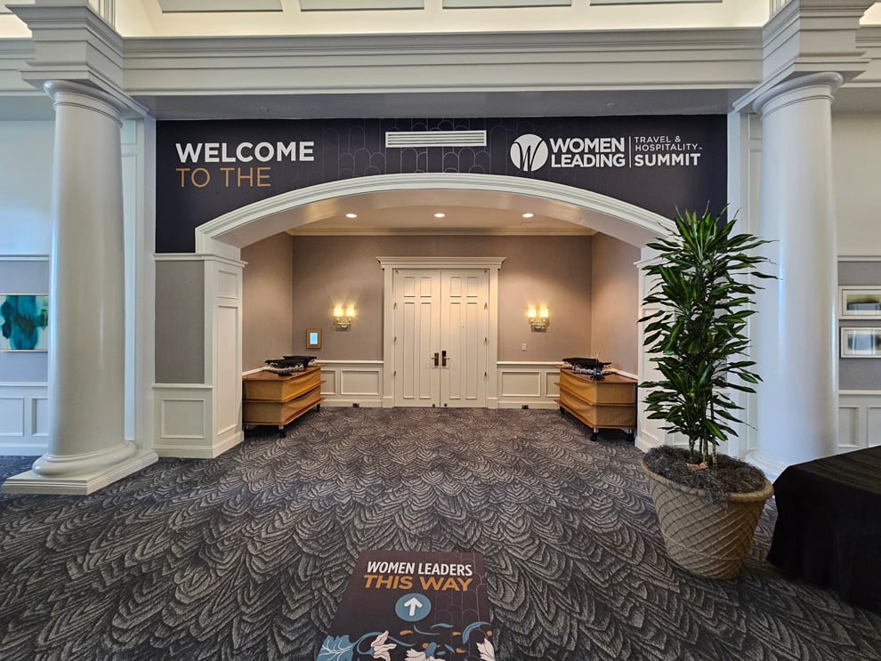 Branded signs and displays for conference event environments in Charlotte, NC