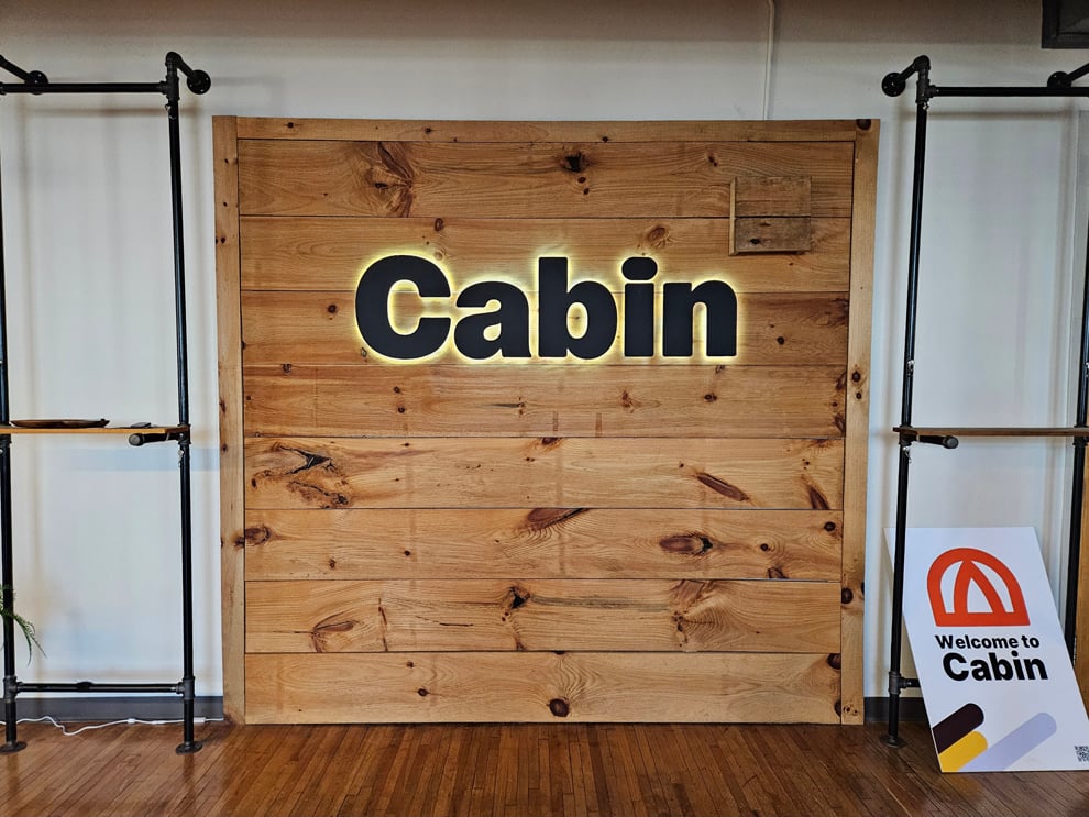 LED Backlit Signs in Rock Hill, SC designed and installed for interior branding and feature walls