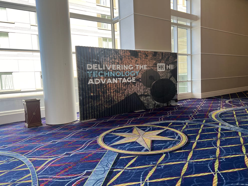 Branded lenticular wall displays for office interiors in Charlotte, NC