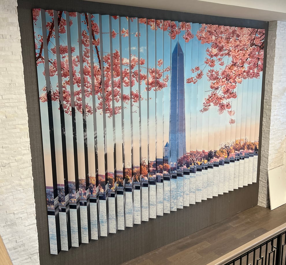 Lenticular event displays installed for conferences in Charlotte, NC
