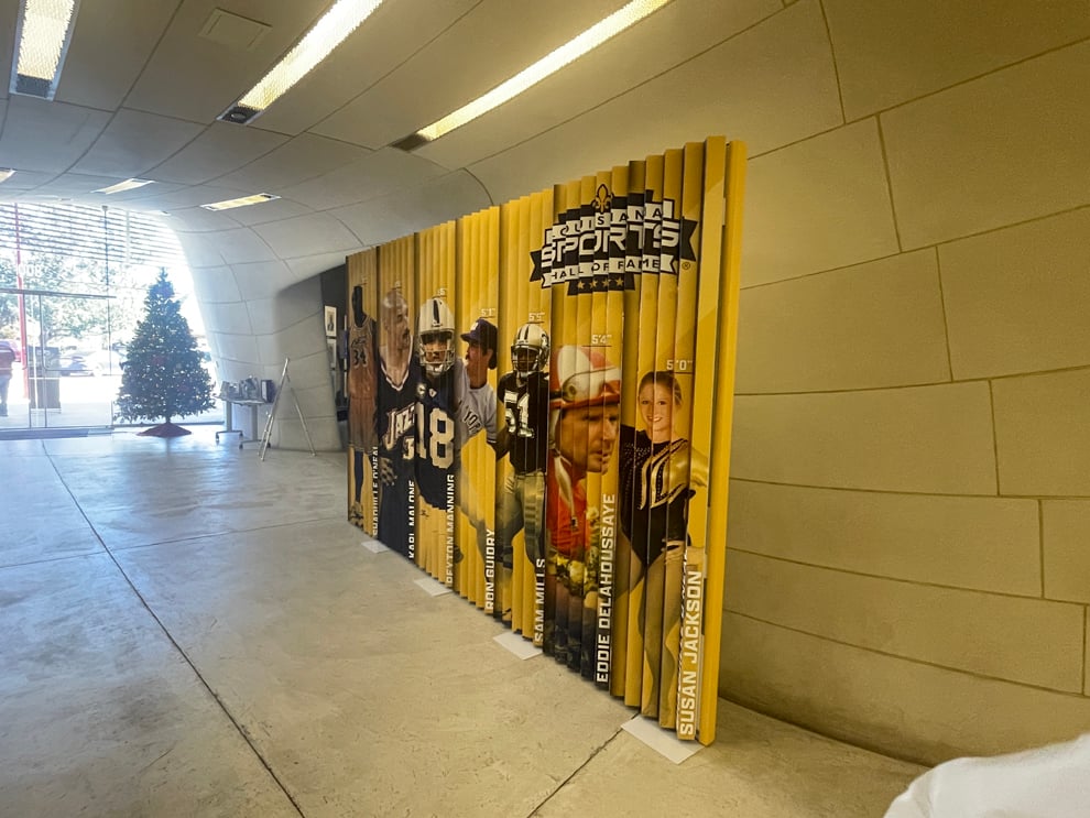 Branded lenticular wall displays designed for workplace environments in Charlotte, NC