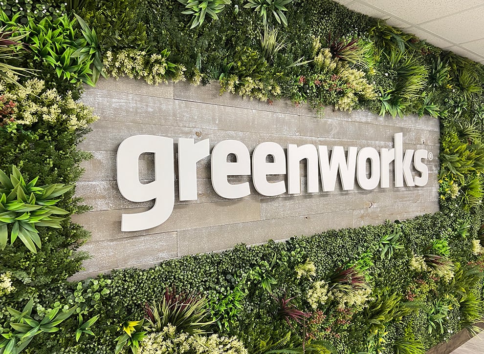 Lobby Signs Charlotte NC designed and installed to enhance corporate lobby branding and office culture