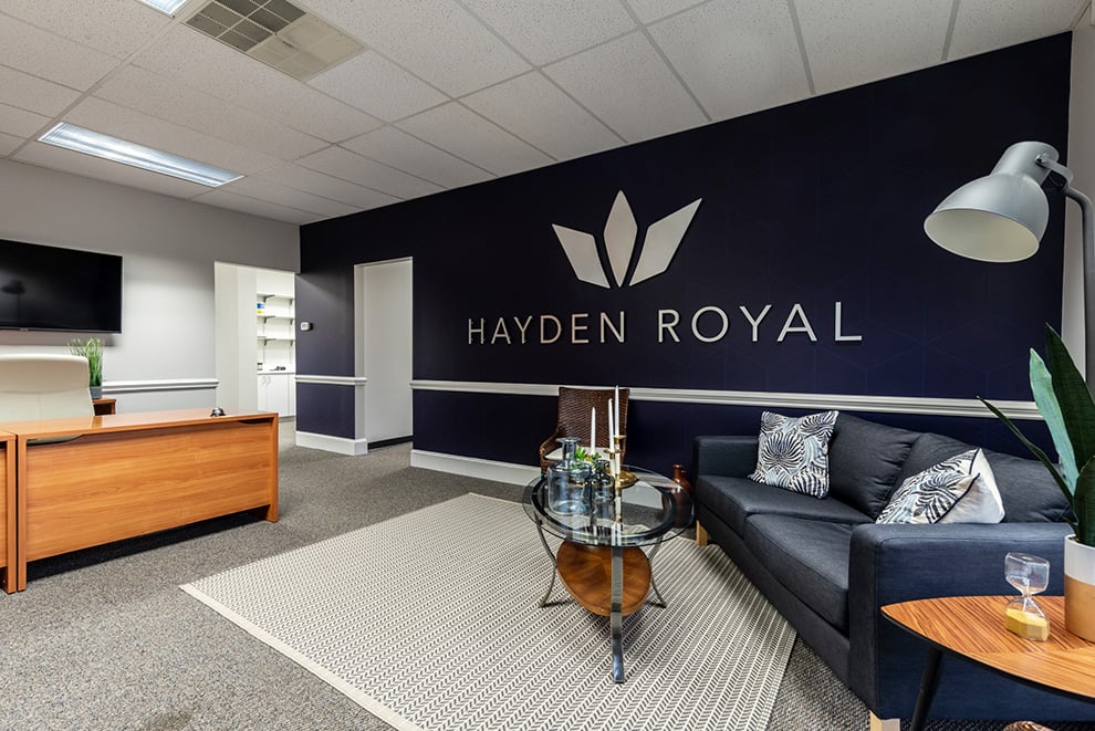 Lobby Signs Lincolnton NC designed and installed for office lobby branding with corporate culture messaging