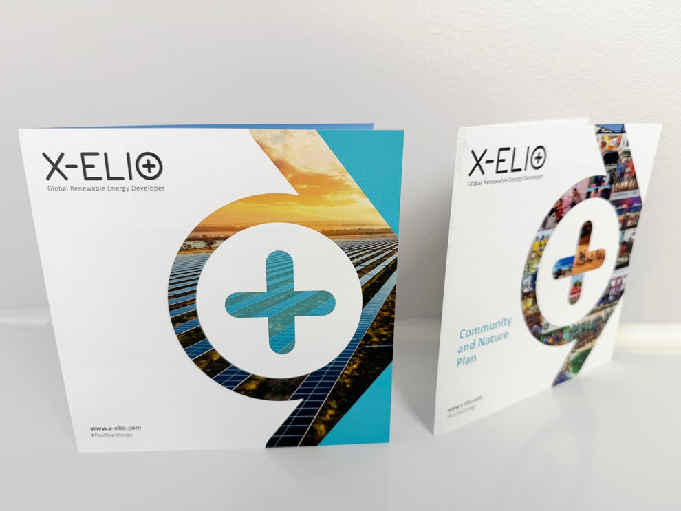 Marketing Materials Charlotte NC printed and mailed as presentation folder materials for corporate outreach