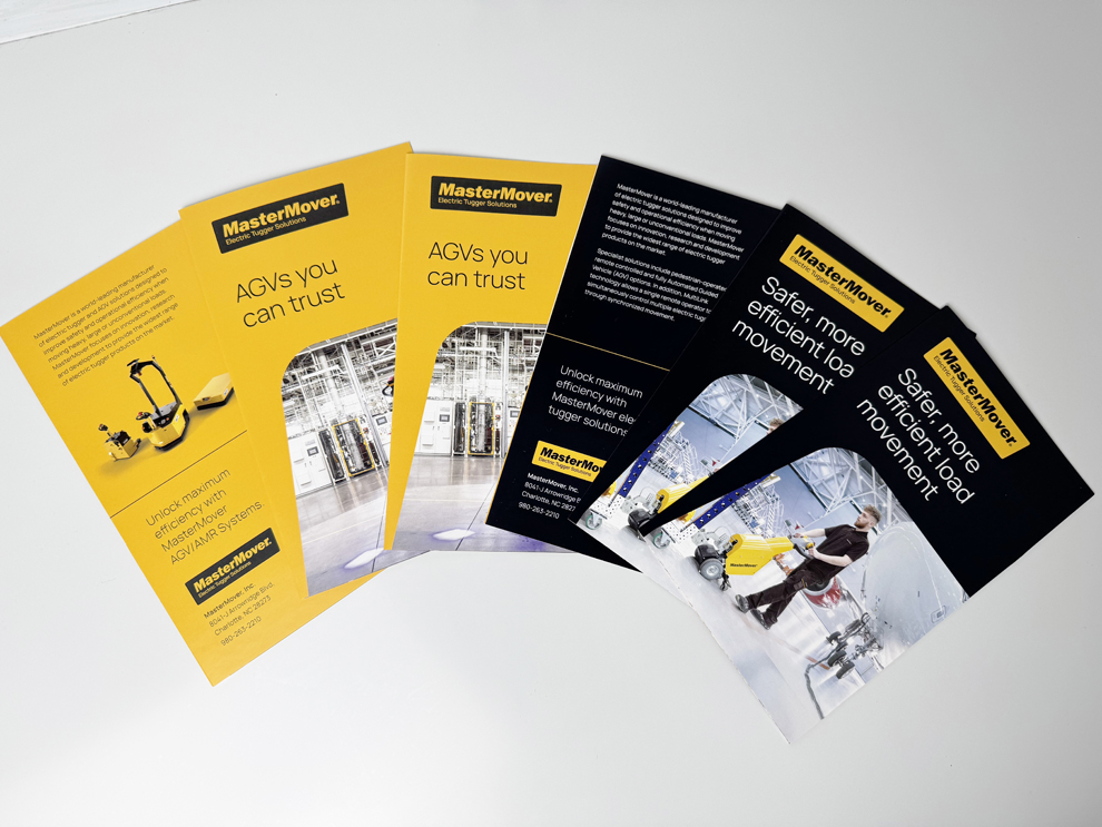 Marketing Materials Charlotte NC printed and mailed as presentation folders with professional inserts