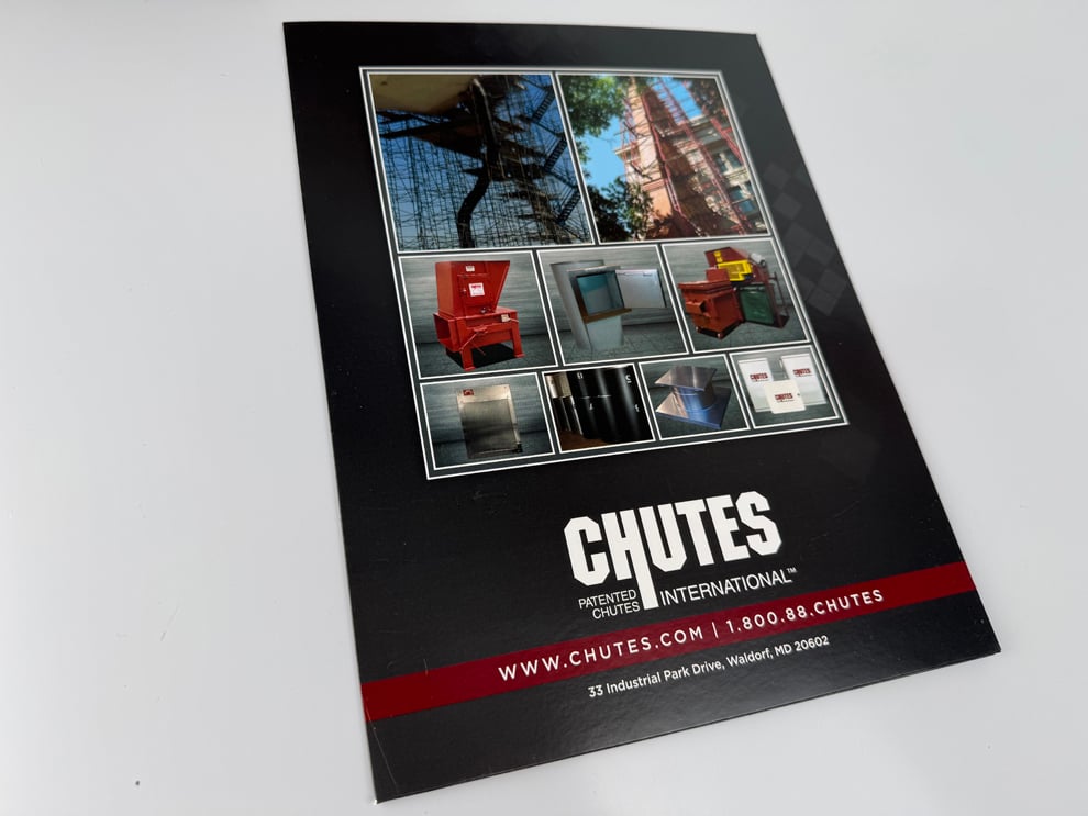 Marketing Materials Charlotte NC printed and mailed as branded presentation folder sets
