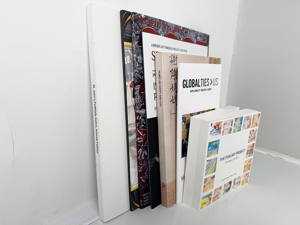 Perfect Bound Books in Charlotte, NC printed and produced for professional business publications