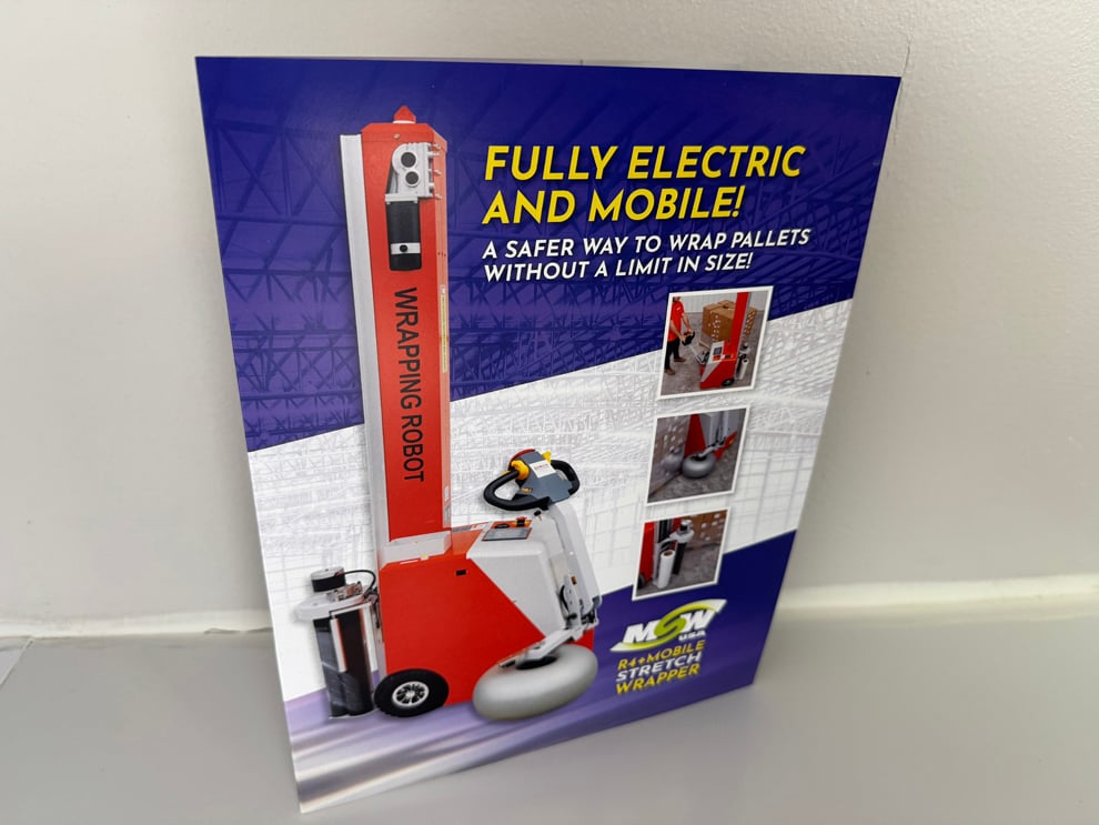 Presentation Folders in Charlotte, NC designed and printed with custom graphics for branding