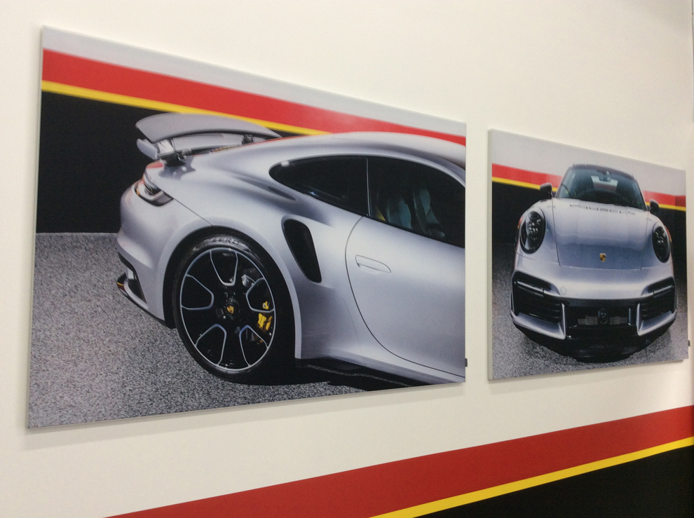 SEG fabric graphics for storefront and retail environments in Charlotte, NC