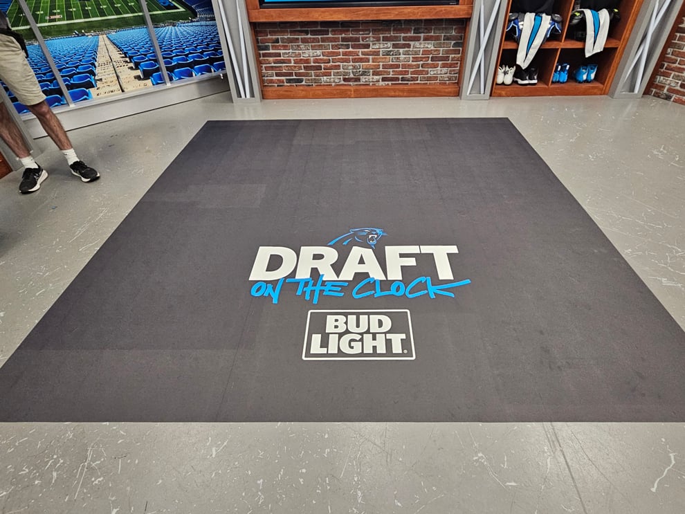 Floor Graphics in Charlotte, NC