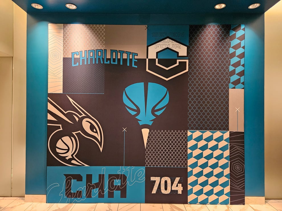Custom sports graphics and event signage in Charlotte, NC