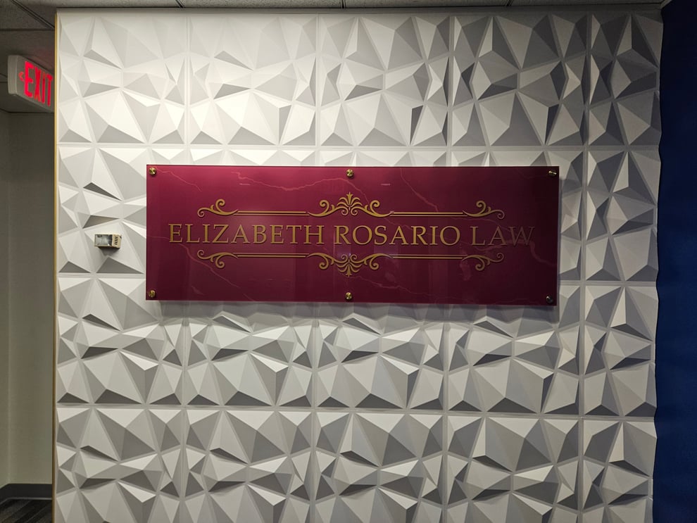 Standoff Mounted Signs in Gastonia, NC designed and installed for business offices and workplace branding