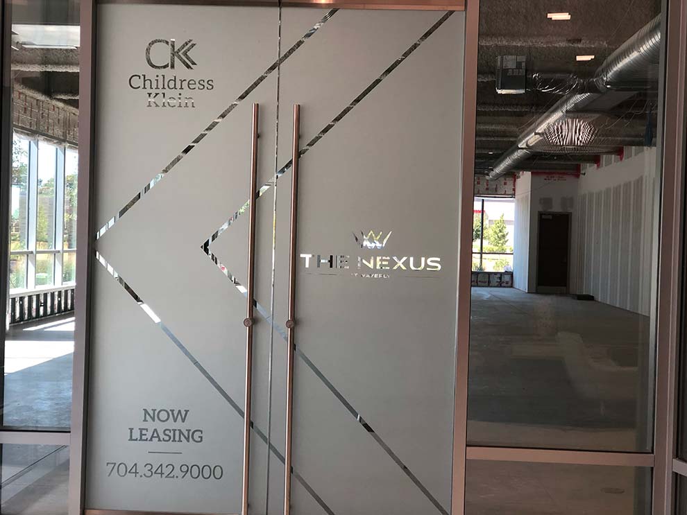 Frosted Vinyl in Charlotte, NC