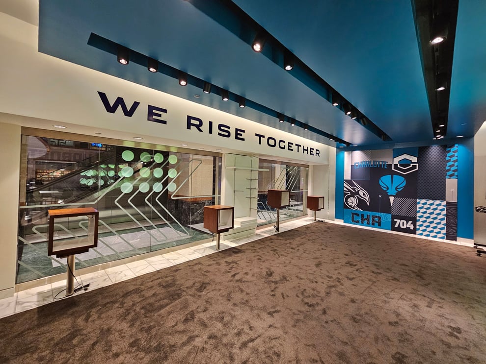 Sporting Event Graphics in Charlotte, NC