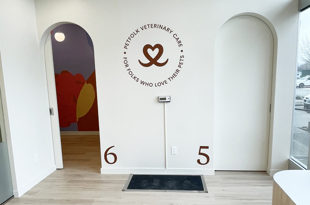 Office and business storefront graphics installed Concord, NC