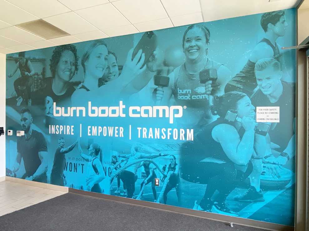 Business storefront graphics and window decals installed Hickory, NC