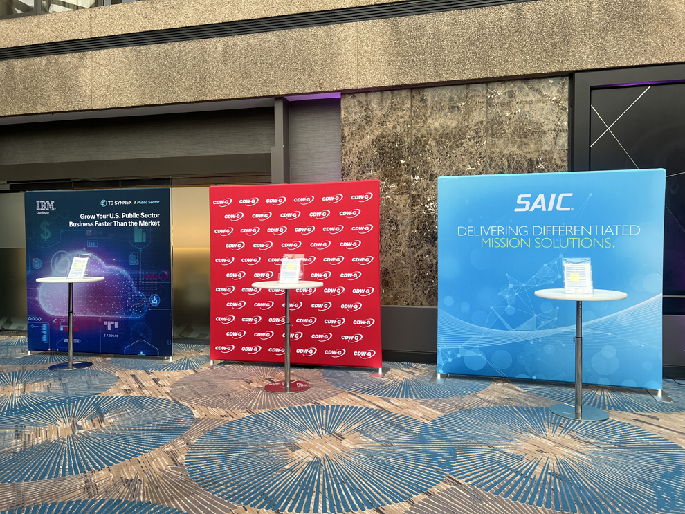 Portable trade show displays and branded graphics in Charlotte, NC