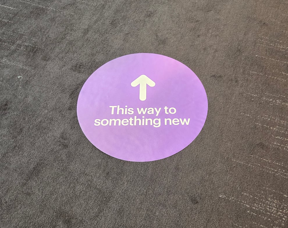 Floor Graphics in Charlotte, NC