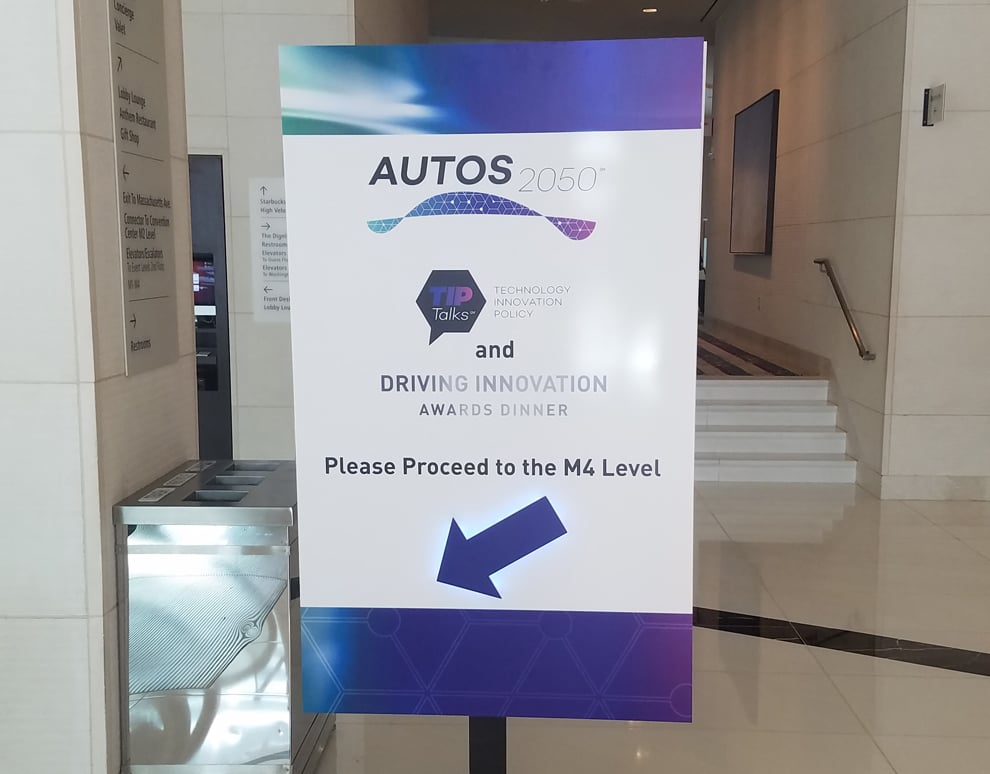 Event navigation enhanced with custom wayfinding signs in Charlotte, NC