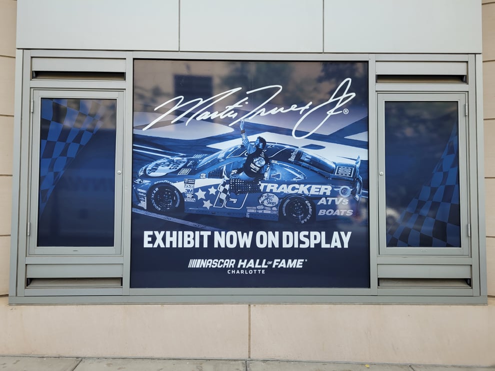 Window Graphics in Gastonia, NC designed and installed with custom decals for offices