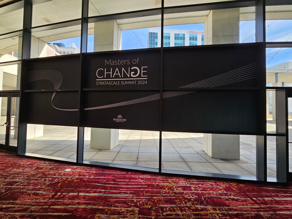 Window Graphics in Rock Hill, SC designed and installed with perforated film for storefront visibility