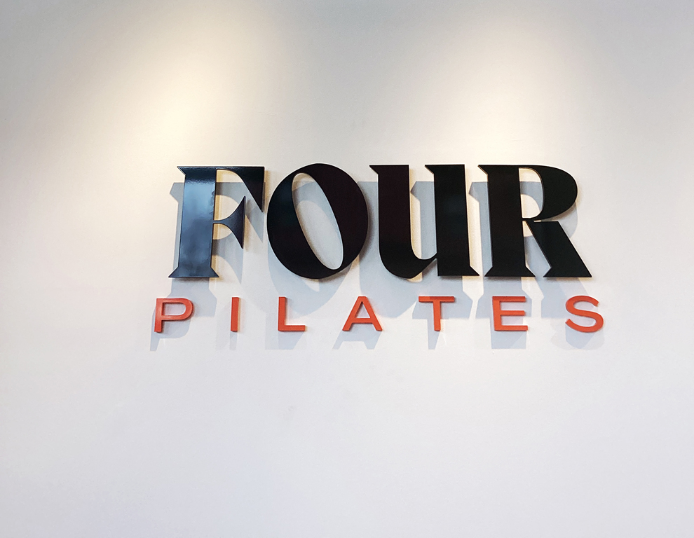 Sign Shop in Concord, NC designed and installed workplace displays and office wall graphics